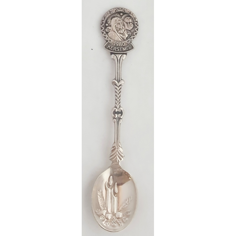 Verzilverde theelepel, Kerstmis 1980